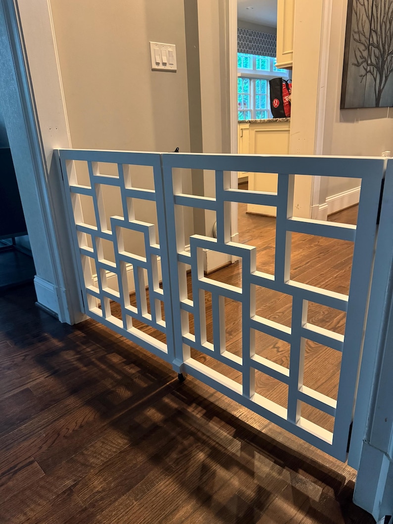 Picture of The Gridline Custom Security Gate | Modern Pet and Child Safety Gate ...