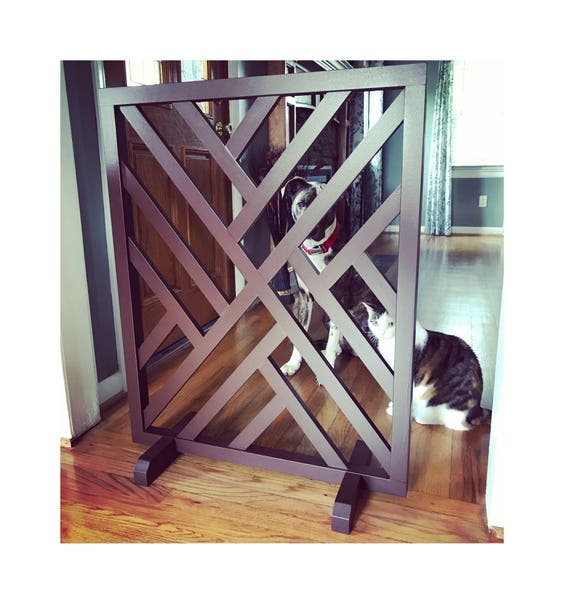 Baby Gate Room Divider Pet Security, Baby Gate Around Tv Stand