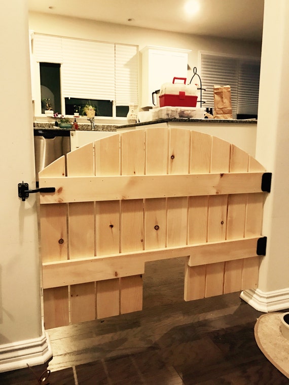 Pet Security Gate Barn Door Baby Gate Custom Dog Gate Etsy