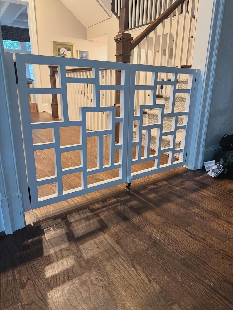 The Gridline Custom Security Gate | Modern Pet and Child Safety Gate ...