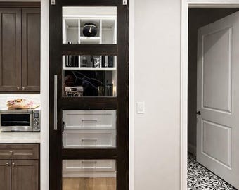 Handmade Modern Sliding Door – Custom Interior Closet Door, Hardware Included