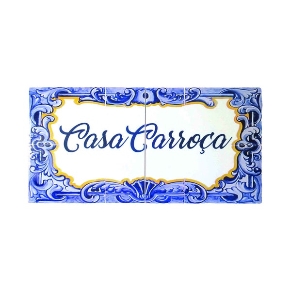 Exquisite Handcrafted Ceramic Tile: Personalized, Customizable, Artisanal Décor for Your Home, a Gift of Elegance and Individuality.