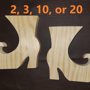 Witch&#39;s Boot Cutouts