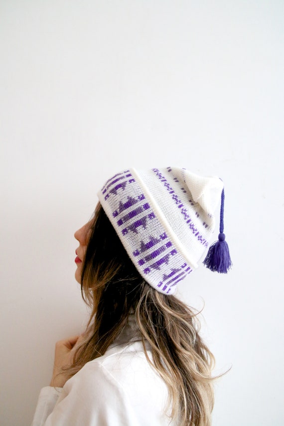 80s ski hat