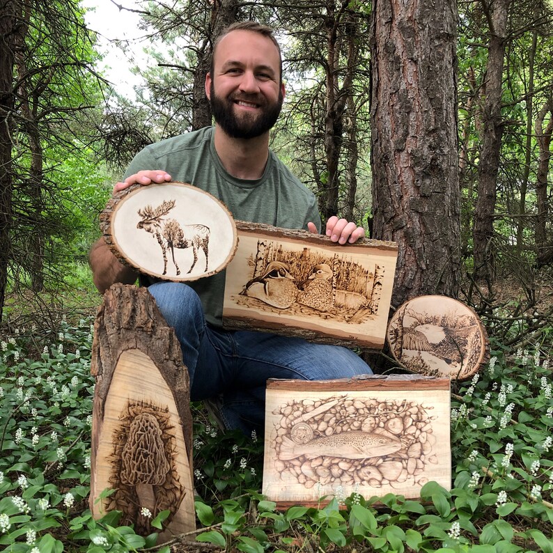 Custom Wood Burning Etsy