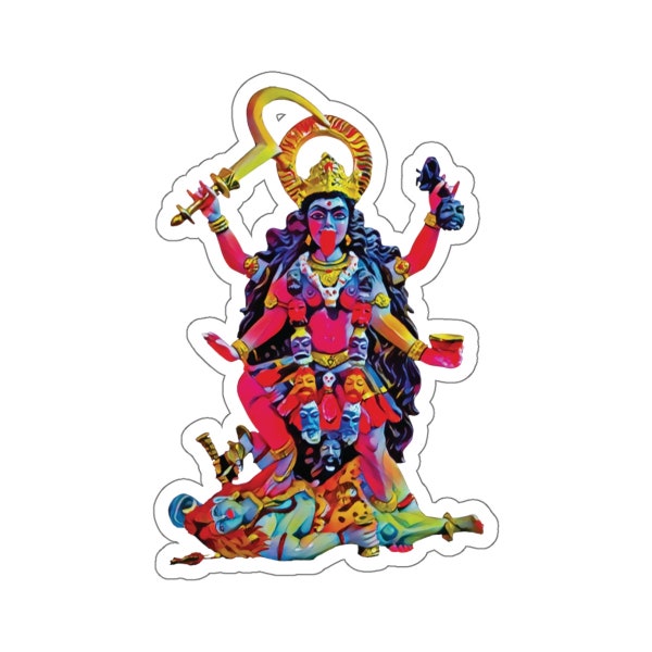 Hindu Goddess Kali Sticker | Hindu Sticker | Kali Decal