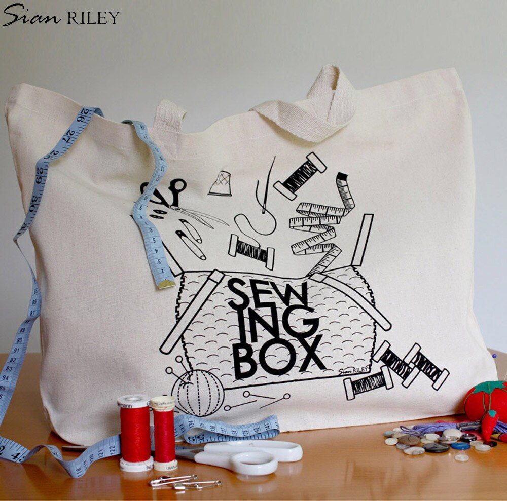 Eco Sewing Box Bag Etsy