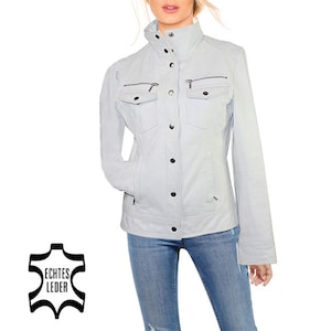 GIPSY Vintage Genuine Leather Jacket Biker Jacket Transitional Jacket NEW SIZE Size.36 38 S