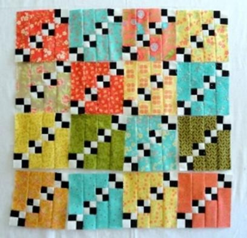 Leftover Quilt Pattern Leftovers Scrap Quilt Pattern, Jelly Roll & Layer Cake Friendly ...