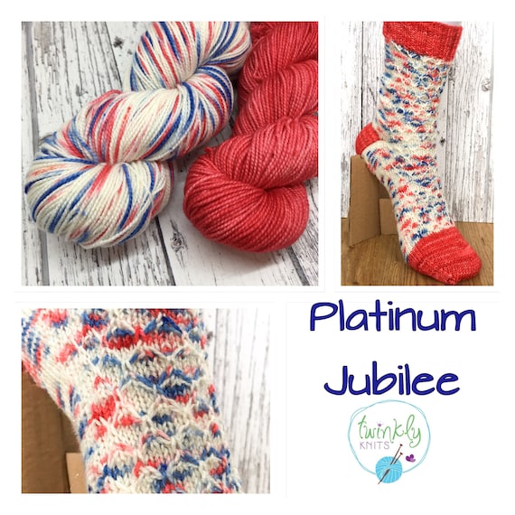 Platinum Jubilee Sock Box Jubilee Themed Yarn Box Yarn Etsy