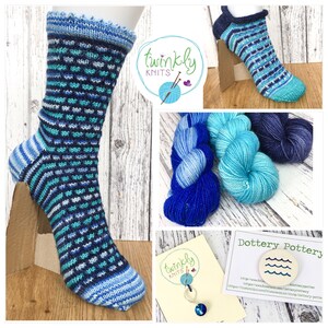 Messing About on the Water sock box, yarn subscription, gift for knitters