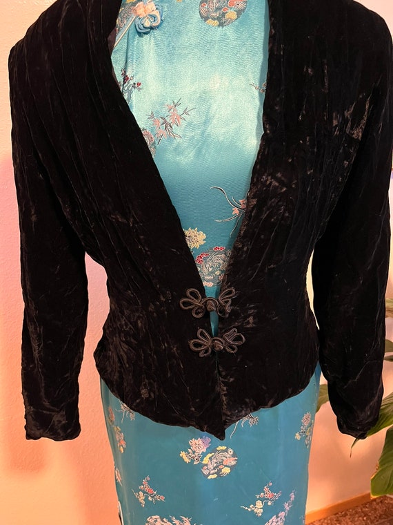 Christa New York Vintage Velvet Jacket - image 5