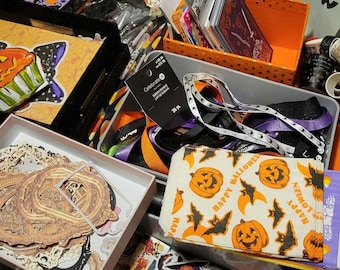 Halloween Junk Journaling mystery box