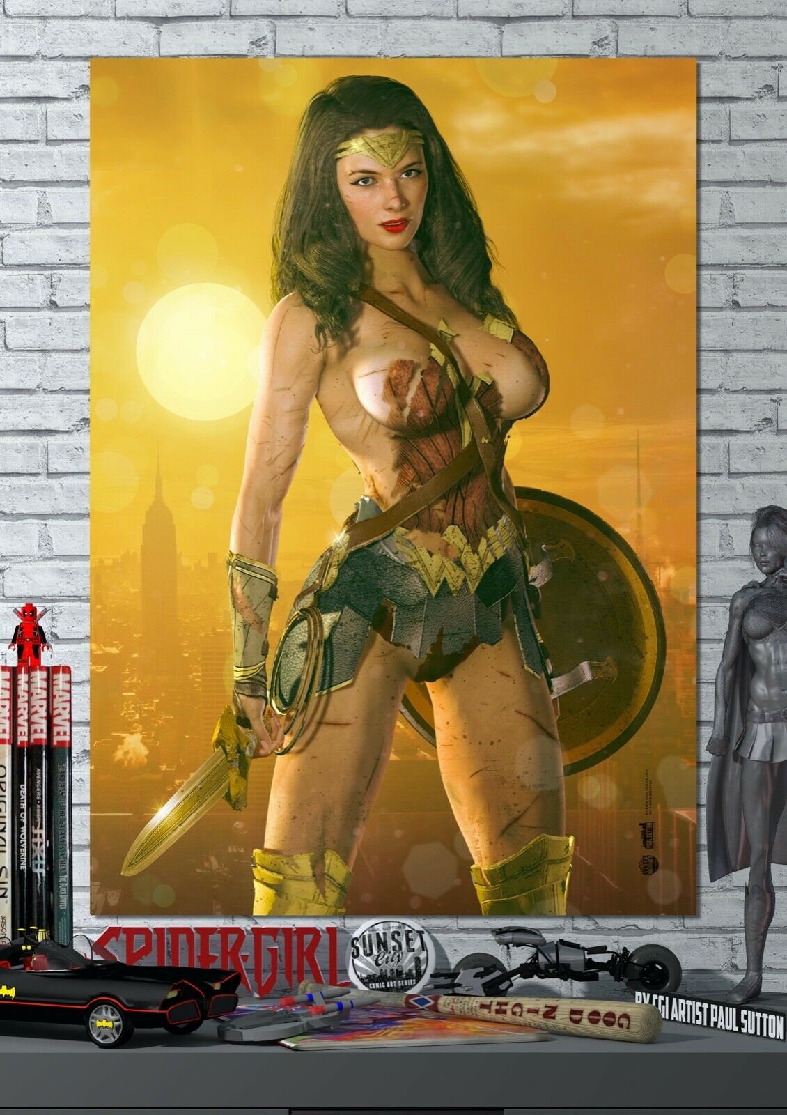 Wonder Woman SEXY Gal Gadot Justice League DC Superhero