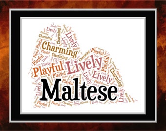 Maltese Word Art