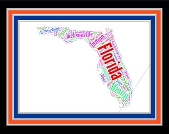 Florida Word Art