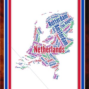 The Netherlands Word Art image 4