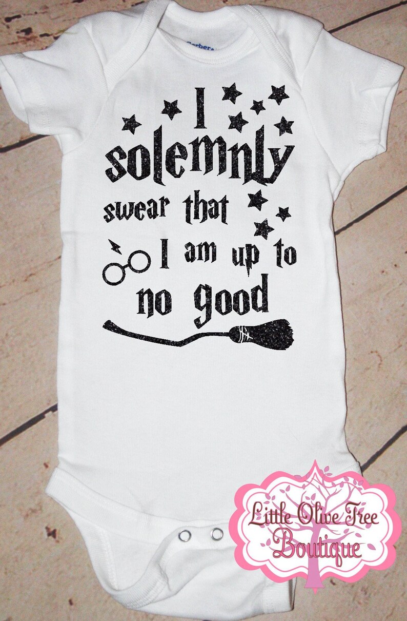 i solemnly swear onesie