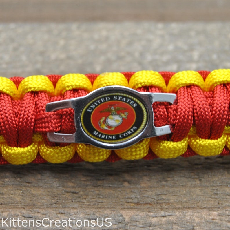 Cobra Belly US Marine Paracord Bracelet Item 354 Etsy