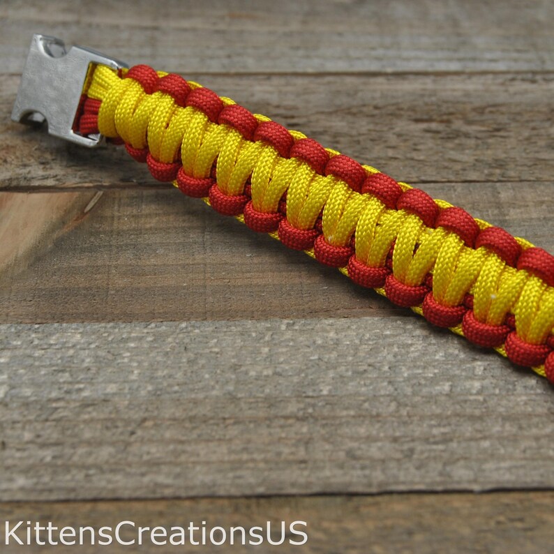 Cobra Belly US Marine Paracord Bracelet Item 354 Etsy