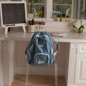 Denim Pali Backpack & Lunch Bag Set image 3