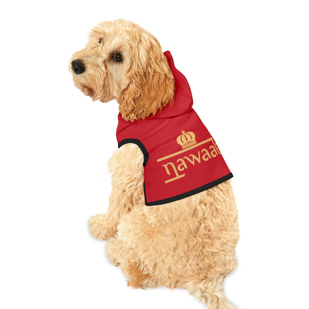 Indigenous Paisley Black Pet Dog Hoodie