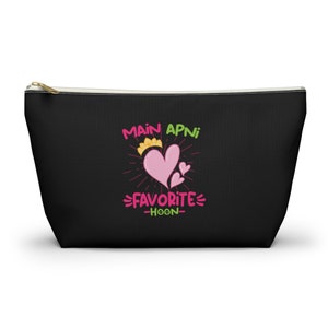 Colorful Indian Design Pencil Case for Kids South Asian Makeup and Accessories Pouch