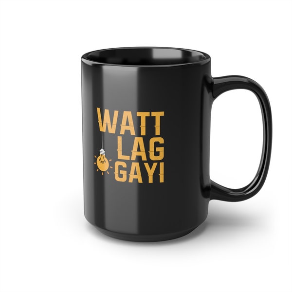 Watt Lag Gayi / witzige witzige Tasse / Bollywood Chai Liebhaber Geschenk / Desi Teetrinker / sarkastische Kaffeetasse Keramik