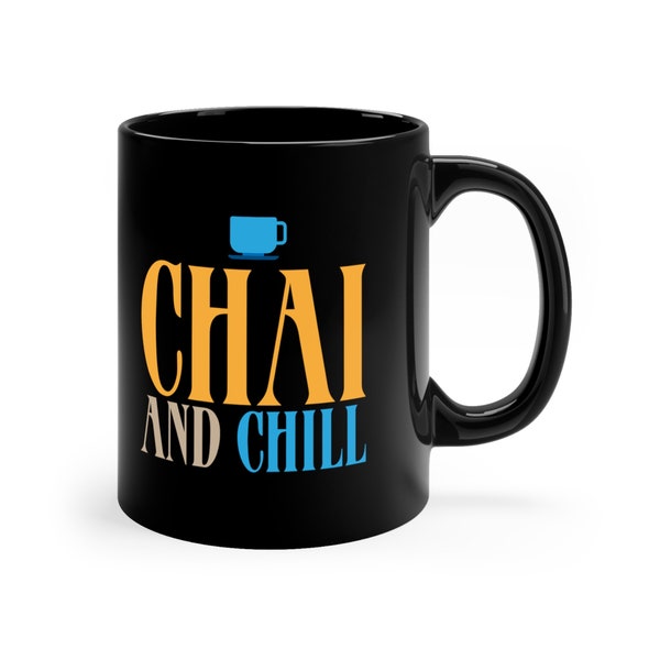 Mug Indian Tea | Cup Desi Coffee | Gift South Asian Chai Lover | Gift Bollywood Desi | Mug Indian Ethnic | Chai Cup Desi | Chai Lovers Mug