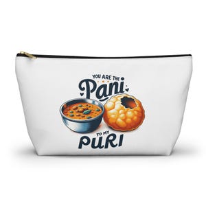 Funny Bollywood Cosmetic Bag, Desi Makeup Pouch, South Asian Pop Culture Accessories Bag, Indian Travel Gift, Hindi Punjabi Quote