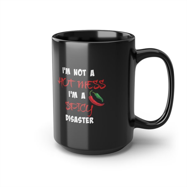 Indische Desi Tee Tasse | Bollywood Chai Liebhaber Geschenk | Desi Chai Tasse | Südasiatischer Kaffee Geschenk | Lustige Kaffee-Tee-Liebhaber Tasse | Nicht ein heißes Durcheinander