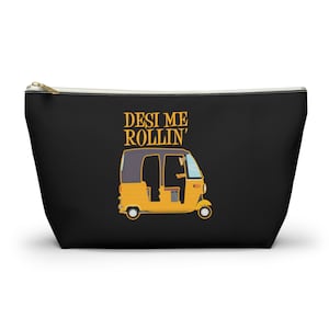 Desi Me Rollin indischer Geschenkbeutel, südasiatische Schminktasche, indische Kosmetiktasche, Desi Me Rollin Beutel, Make-up-Zubehör-Beutel, Schmuckbeutel