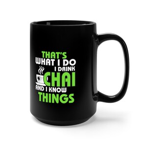 Funny Chai Mug, Desi Coffee Cup, Bollywood Tea Lover Gift, South Asian Gift, Indian Chai Mug, Masala Tea Drinkware for Him & Her