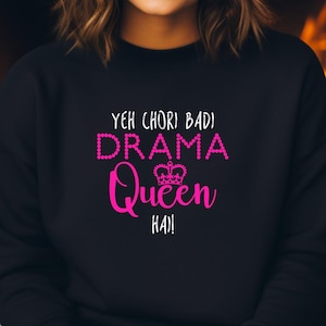 Desi Bollywood Sweatshirt, Funny Hindi Dialogue Shirt, Punjabi Pop Culture Meme Hoodie, South Asian Graphic Gift for Men Women