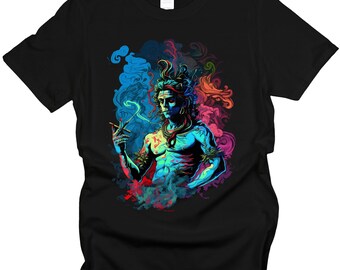 Lord Shiva All Over Print Shirt | Mahadev Graphic Tee | Powerful