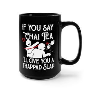 Bollywood Inspired Chai Cup Indian Tea Mug Punjabi Movie Dialogue | Funny Desi Quote Mug chai lovers, south Asian gift, Bollywood gift idea