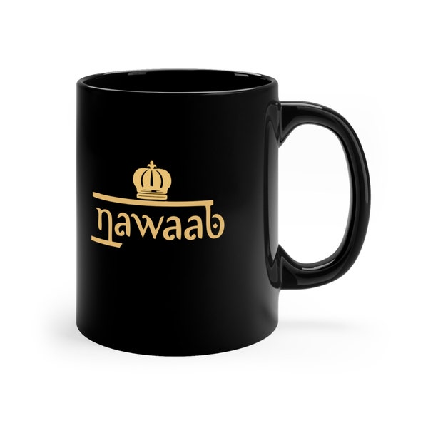 Tasse Indianer Tee | Tasse Desi Kaffee | Geschenk Südasiatischer Chai Liebhaber | Geschenk Bollywood Desi | Tasse Indianer Ethnic | Chai Tasse Desi | Nawaab Kaffeetasse