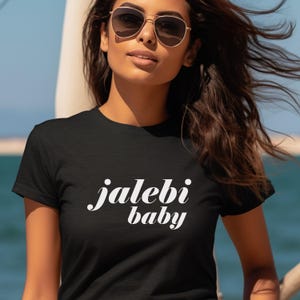 Camiseta indiana Desi, camiseta gráfica unissex com citação de Bollywood e diálogo em hindi, cultura pop sul-asiática, presentes indianos, camiseta punjabi, camiseta para amantes de cinema