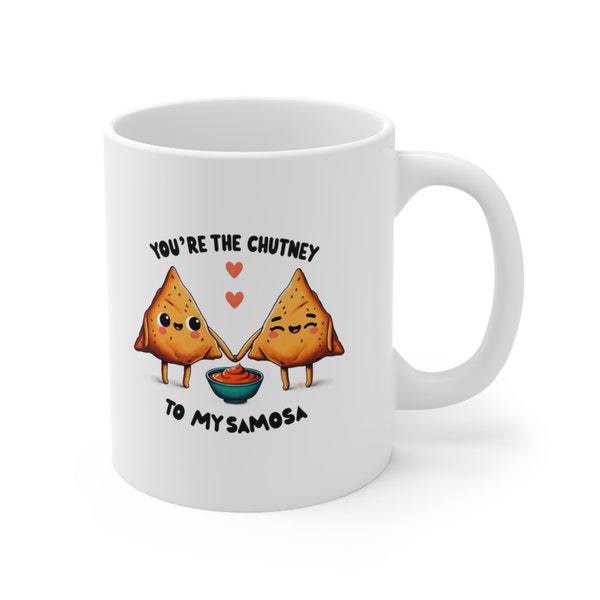 Indian Tea Mug | Bollywood Chai Lover Gift | Desi Chai Cup | South Asian Coffee Mug | Funny Coffee Tea Lovers Mug | You AreThe Chutney