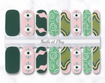 Good Vibes Only Nail Wraps