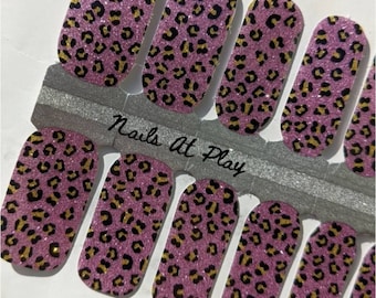 Leopard Hottie ~ Nail Wraps - Nail Strips