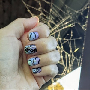 GraveYard - Nail Wraps- Nail Strips