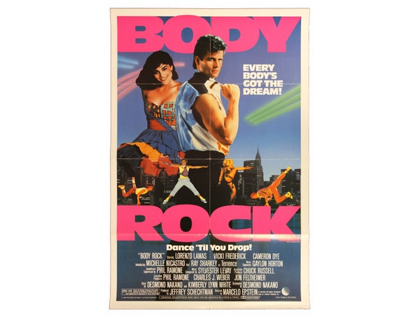 ヴィンテージ 80 年代映画ポスター - オリジナル 1984 ボディ ヴィンテージ 80 年代映画ポスター - オリジナル 1984 ボディ