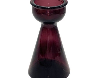 MCM Vase Italian Midcentury Modern Glass Vase Purple Tones. Amethyst Glass Vase Home Mantle Décor Housewarming Gift MCM Vase Italian Midcentury Modern Glass Vase Purple Tones. Amethyst Glass Vase Home Mantle Décor Housewarming Gift