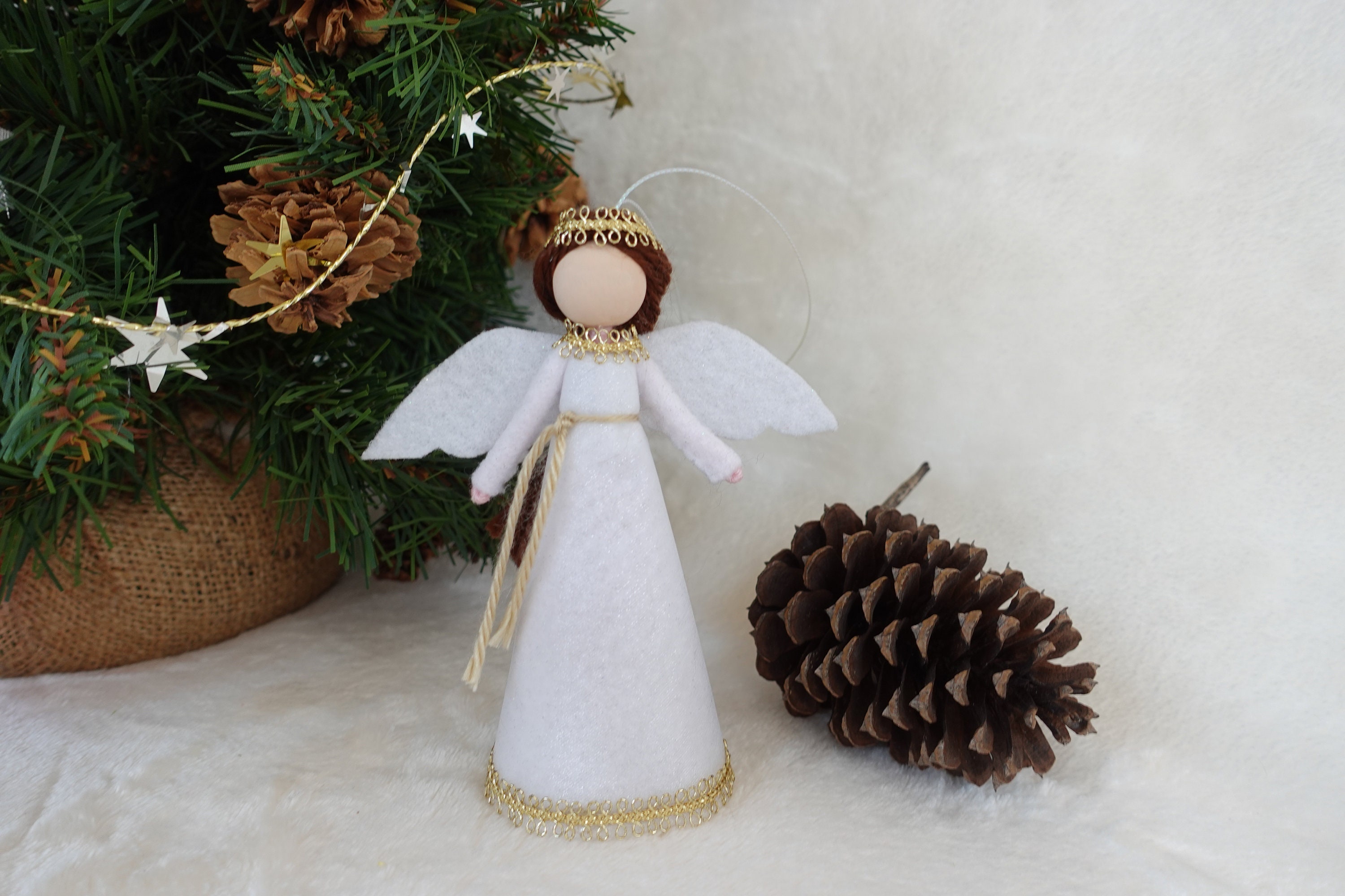 Christmas Tree Angel Ornaments