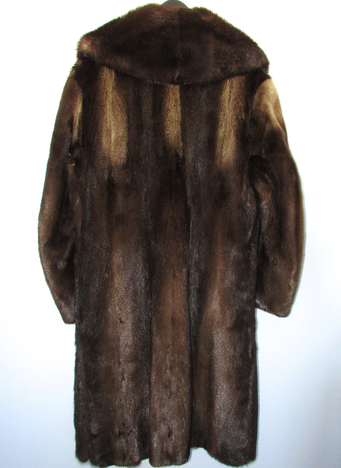 Vtg warm natural real river otter men fur coat /Chaud | Etsy