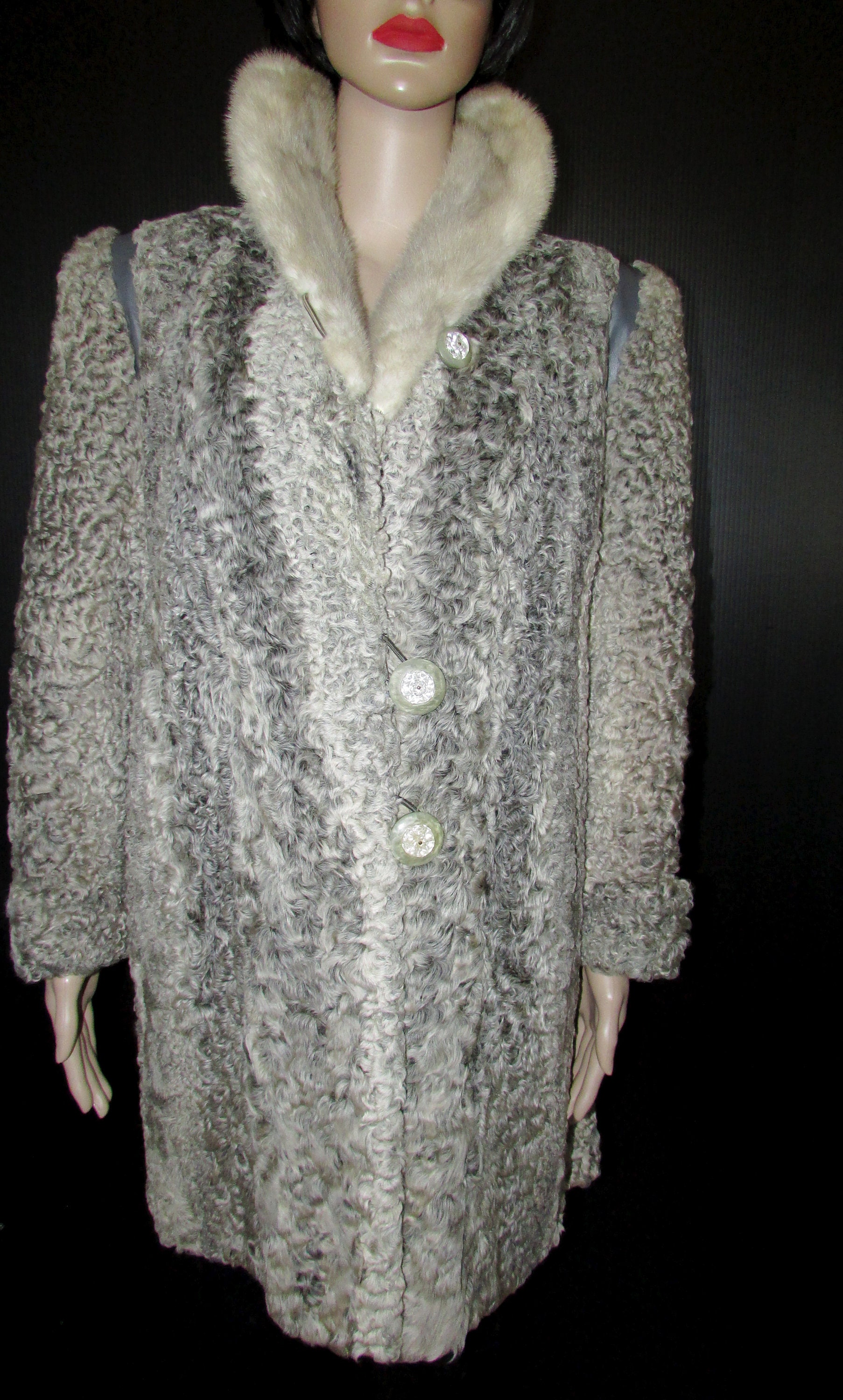 curly lamb fur
