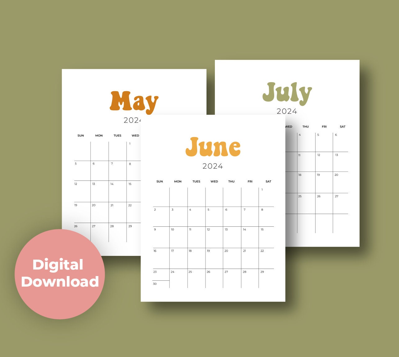 2024 Groovy Calendar Printable Digital Download Planner Trendy Modern Groovy 12 Months Bundle - Etsy 2024-groovy-calendar-printable-digital-download-planner-trendy-modern-groovy-12-months-bundle-etsy