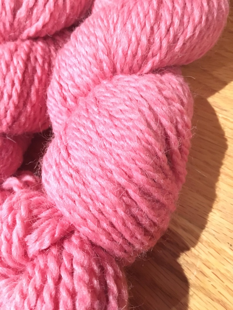 Pink Alpaca Yarn image 1
