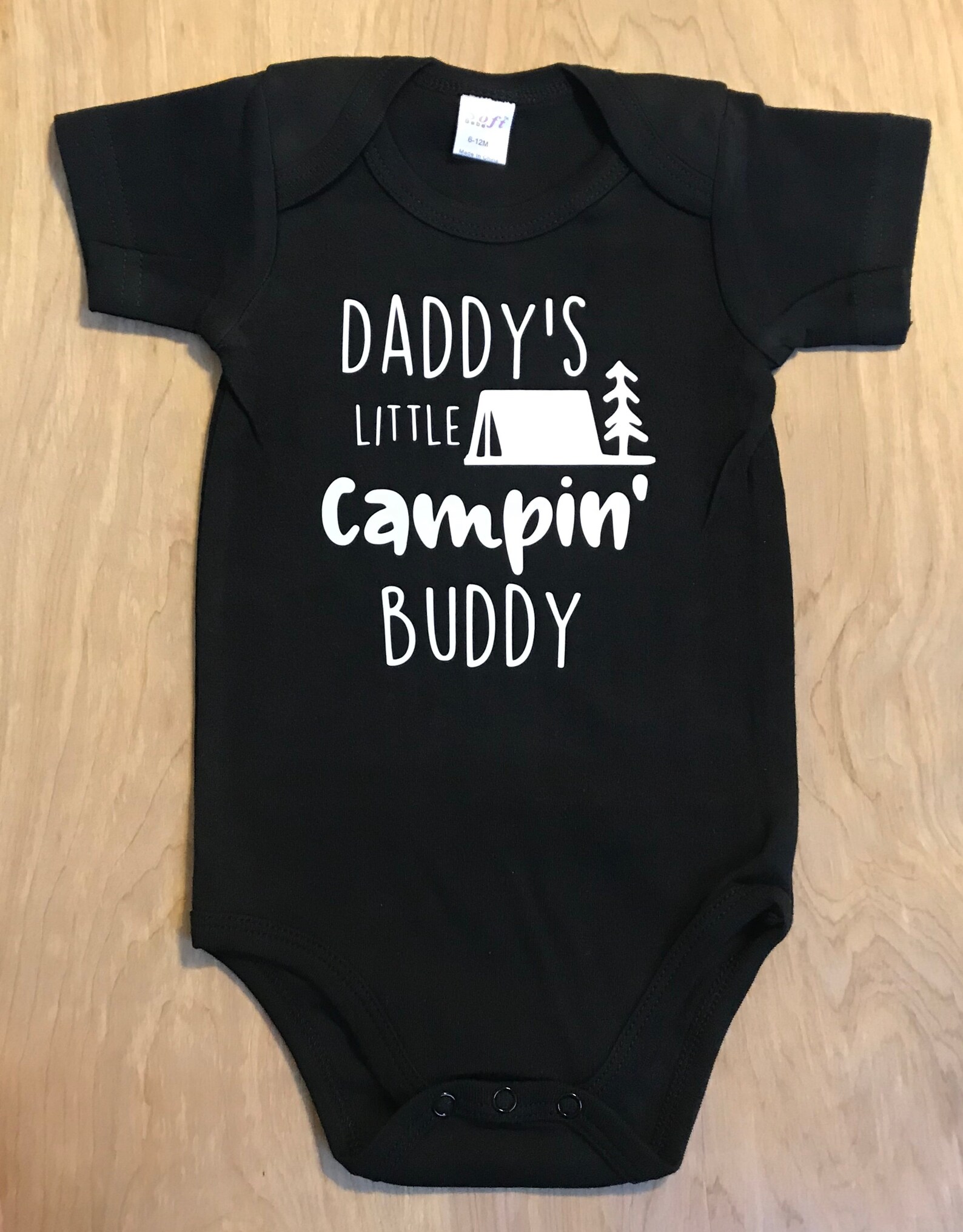 Daddys Little Campin Buddy Onesie Gerber Onesie Camping Baby Etsy